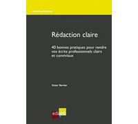 Rédaction claire