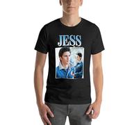 RedAeL Jess Mariano 90's Vintage T-Shirt Mens Black T-Shirt S