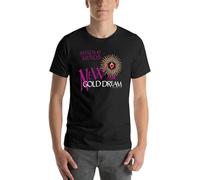 RedAeL Simple Minds Gold Dream T-Shirt Mens Black T-Shirt L