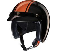 Redbike RB-675/RB-676, casque à réaction L Noir/Orange Noir/Orange