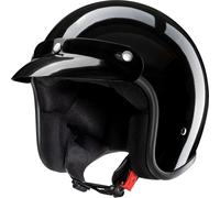 Redbike RB-710, casque jet XS Noir Noir