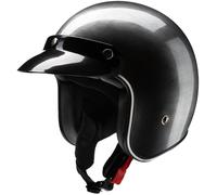 Redbike RB-759 Scratch Casque Jet, gris, Taille XS (53/54)
