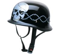 Redbike RK-304 Wired, casque à réaction XL Noir/Argent Noir/Argent