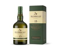 REDBREAST - 15 ans Single Pot Still - Single Pot Still Whiskey - Notes de Citron vert et Vanille - A déguster pur - 46% Alcool - Origine : Irlande - 70 cl
