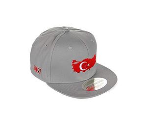 Redbridge Casquette de baseball unisexe brodée de pays, Turquie - Gris clair, taille unique
