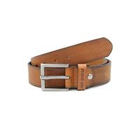 Redbridge Ceinture en Cuir rayée en nid d'abeille pour Hommes Brun