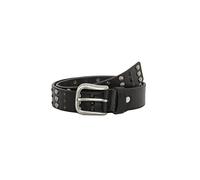 Redbridge Ceinture en cuir véritable pour homme avec clous, ceinture en cuir, Noir , 100 cm