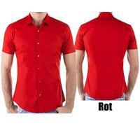 Redbridge Chemise Homme Décontractée Coupe Slim à Manches Courtes Cintré R-2156