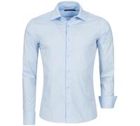 Redbridge Chemise Homme Décontractée Coupe Slim Manches Longues D'Été Cintré