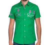 Redbridge Chemise Homme Décontractée Régulier Manches Courtes R-Style Brodé Base
