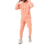 Redbridge Ensemble de jogging élégant pour homme - Sweat à capuche et pantalon de jogging de qualité supérieure - Coupe ample, Rose, XL