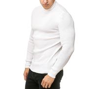 Redbridge Herren Pullover Rollkragen Feinstrick Noir Blanc Navy Gris Anthrazit