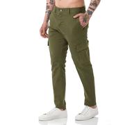 Redbridge Homme Chino Cargo Pantalon Denim Jeans Basic de Loisir Poches
