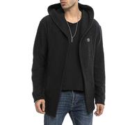 Redbridge Homme Gilet Cardigan Pull Avec Capuche Zip Hoodie Rough M3632