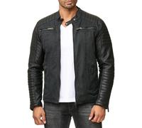 Redbridge Homme Veste Blouson Motard Simili Cuir Coton Trbc M6070