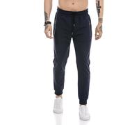 Redbridge Hommes Pantalon Jogging de Loisir Sweat Basic Logo Fermeture Éclair