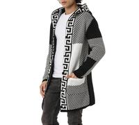 Redbridge Hommes Veste Tricotée Cardigan Pull Veste Pull Tricot Capuche Tricoté