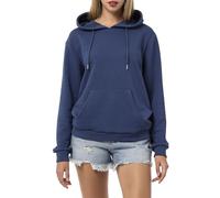 Redbridge Hoodie Sweat à capuche confortable avec poche kangourou Look sweat-shirt décontracté pour le quotidien et les loisirs, indigo, L