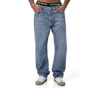 Redbridge Jean de qualité supérieure - Coupe large - Coupe droite - Baggy, bleu, 40W / 34L
