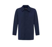 Redbridge Manteau court élégant pour homme avec col Kent - Look classique - Boutonnière dissimulée, Bleu marine, M
