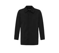 Redbridge Manteau court élégant pour homme avec col Kent - Look classique - Boutonnière dissimulée, Noir , XL