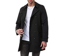 Redbridge Manteau pour homme - Veste demi-saison - Version légère, Noir , L