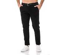 Redbridge Pantalon chino avec ceinture pour homme - Pantalon décontracté et professionnel
