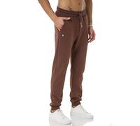Redbridge Pantalon de jogging de qualité supérieure - Pantalon de survêtement confortable avec cordon de serrage - Pantalon de loisirs et de sport, marron, S