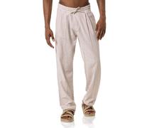 Redbridge Pantalon Hommes en Lin Largeur de Loisir D'Été Plage