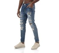 Redbridge Red Bridge Jean pour homme Aspect usé, bleu, 34W x 34L