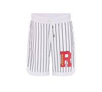 Redbridge Short de baseball Big R pour homme, blanc/noir, XL