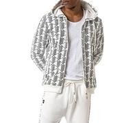 Redbridge Sweat à capuche pour homme avec fermeture éclair, ecru, XL