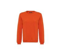 Redbridge Sweat-shirt basique Pull classique à col rond Style décontracté, Orange, M