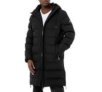 Redbridge Veste matelassée doublée pour homme - Coupe longue - Bubble Jacket, Noir , XL