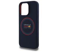 Étui Red Bull pour iPhone 16 Pro Max 6.9 étui rigide bleu marine Silicone Red Ring MagSafe