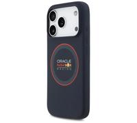 Etui Red Bull Silicone Red Ring MagSafe do iPhone 17 Pro granatowy