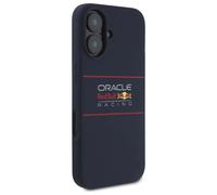 Étui Red Bull pour iPhone 16 Plus 6.7 étui rigide bleu marine Silicone Horizontal Logo MagSafe