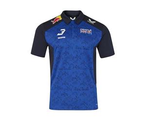 Redbull Racing Polo Pilote Officiel pour Homme, Ciel Nocturne/Surf The Web, 4XL