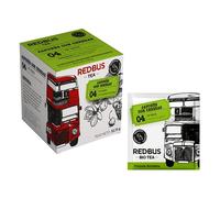 Redbus® | Thé vert cerise japonais | Pyramides de Thé Vert Sencha | Filtres japonais Sencha Sakura emballés individuellement - 15 pyramides de thé (33,75 gr)