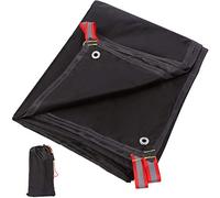 REDCAMP 140x220cm Feuille de sol grande et imperméable, sous-tente universelle robuste, empreinte de tente respirante, légère et compacte pour le camping, la randonnée, l'extérieur