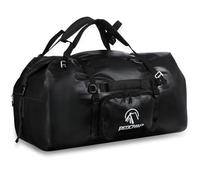 REDCAMP Grand sac de sport imperméable, sac à dos enroulable avec sangles à fixation rapide pour camping, moto, bateau, rafting, kayak, paddle, 80 l, noir
