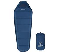 REDCAMP Sac de couchage Mummy avec double fermeture Éclair Bleu marine
