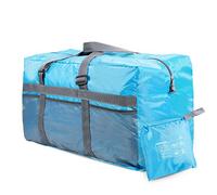 REDCAMP Sac de Voyage Pliable, Grand Sac de Sport, 75 L/96 L/100 L, Sac fourre-Tout léger et imperméable, Bleu 75 l, 75L