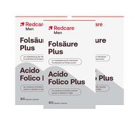 Redcare Acide Folique Plus Hommes Capsule(S) 3x60 pc(s)