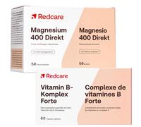 Redcare Complexe de vitamines B Forte + Magnésium 400 Direct Set(S) 1 pc(s)