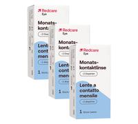 Redcare Eye Lentille de contact mensuelle -2 dioptries Lentilles De Contact 3x1 pc(s)