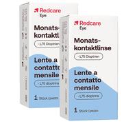 Redcare Eye Lentille mensuelle -1,75 Lentilles De Contact 2x1 pc(s)
