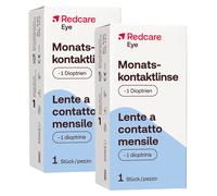 Redcare Eye Lentille mensuelle -1 Lentilles De Contact 2x1 pc(s)
