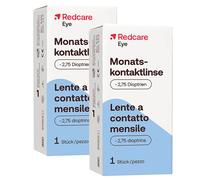 Redcare Eye Lentille mensuelle -2,75 Lentilles De Contact 2x1 pc(s)
