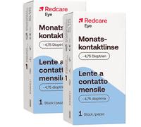Redcare Eye Lentille mensuelle -4,75 Lentilles De Contact 2x1 pc(s)